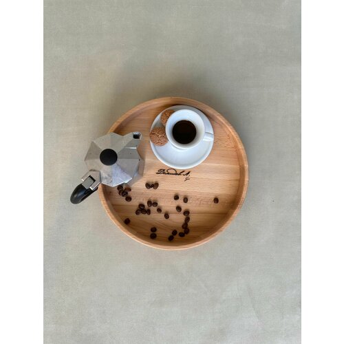 Менажница - поднос круг средняя БУК 25*25*3 (см)