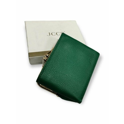 фото Кошелек 3289/green, фактура зернистая, зеленый pouchman