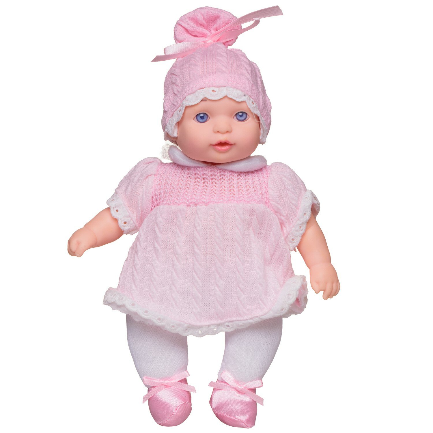 Пупс ABtoys Baby Ardana мягконабивной розовый 23см WJ-B5071/розовый