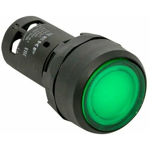 Кнопка плоская EKF PROxima SW2C-10D 24 В IP54 без фиксации с подсветкой зеленая кнопка плоская ekf proxima sw2c 10d 24 в ip54 без фиксации с подсветкой зеленая sw2c md g 24