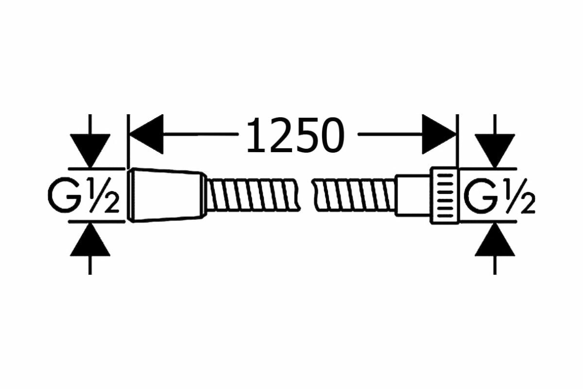 Шланг душевой Hansgrohe - фото №18