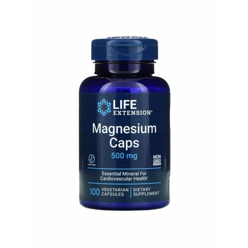 Magnesium caps, Магний 500 мг 100 капс