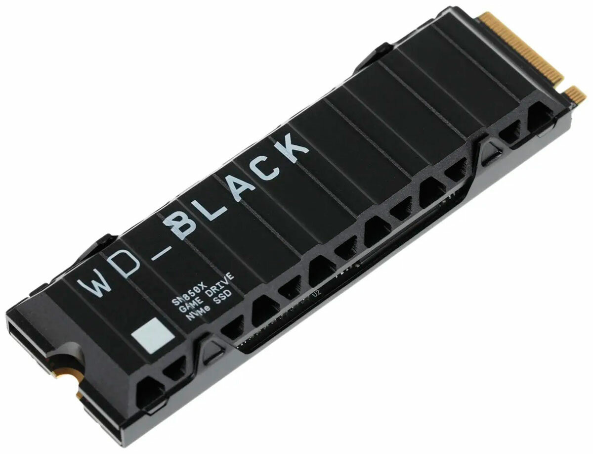 Накопитель SSD M.2 2280 Western Digital 2TB PCIe Gen4 x4 7400/6800MB/s IOPS 1200K/1100K 1200 TBW with heatsink - фото №20