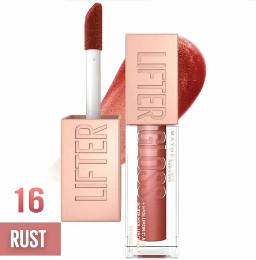 Maybelline New York Блеск для губ Lifter Gloss, 16 Rust