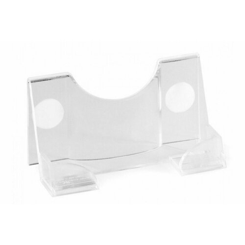 Подставка для 50 визиток Durable 95х75х50 мм прозрачная оргстекло 532₽