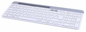 Беспроводная клавиатура Logitech K580 Slim Multi-Device белый, английская/русская (ANSI)