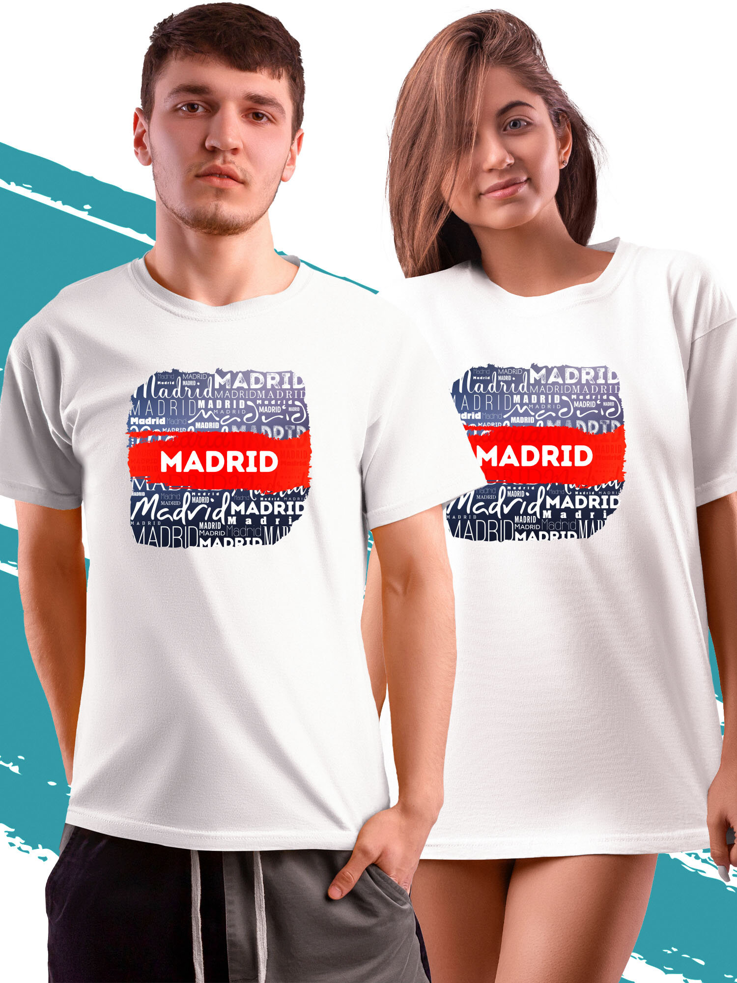 Футболка PhilShop Реал мадрид Real madrid, размер 3XS, белый