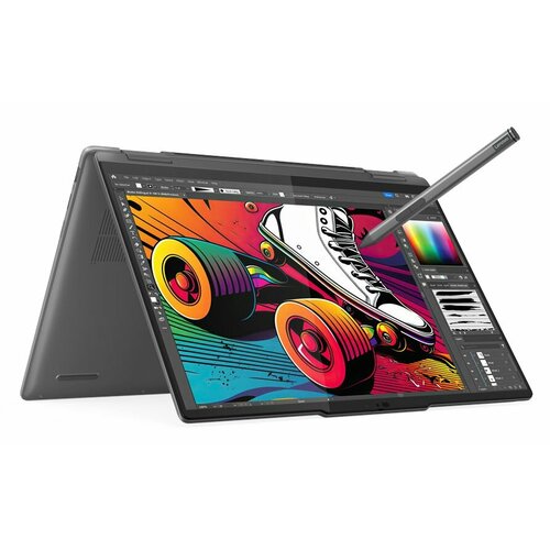 Ноутбук Lenovo Yoga 7 2-in-1 14IML9 14 1920x1200 OLED Intel Core Ultra 7 155H16GB LPDDR5X1TB SSDIntel ArcWindows 11 grey 83DJ0096RU 141230₽