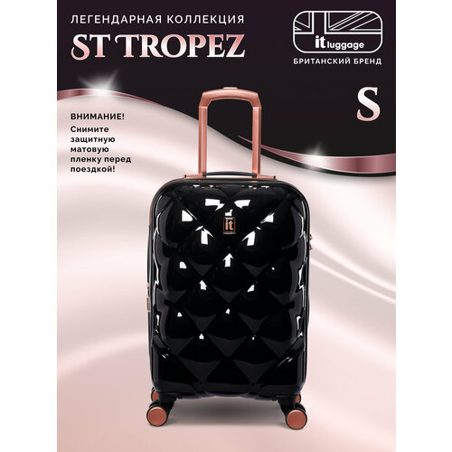 фото Чемодан it luggage, 46 л, размер s+, черный