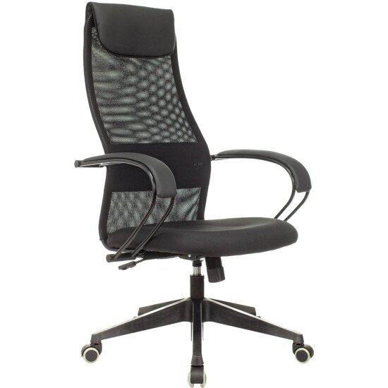 Кресло офисное Easy Chair VB_EChair-655 LT TTW сетка/ткань черный, пластик