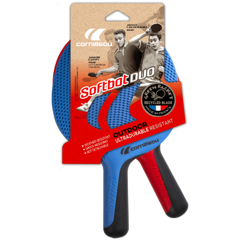 Набор для н/тенниса Cornilleau Softbat Duo (2r), Blue/Red