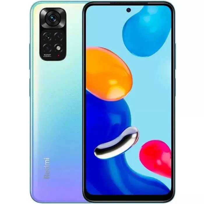 Смартфон Xiaomi Redmi Note 11 NFC 4/128Gb Star Blue, хороший