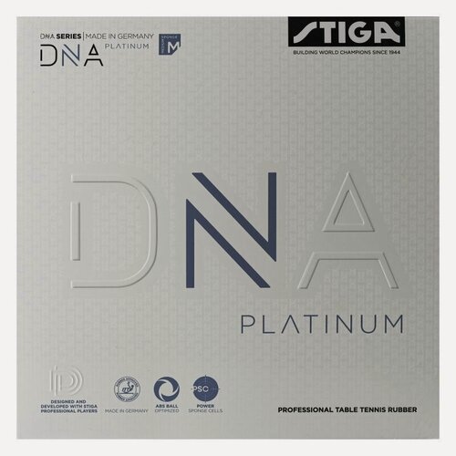 Изображение товара Накладка Stiga DNA PLATINUM M, цвет черный, толщина 2.1
