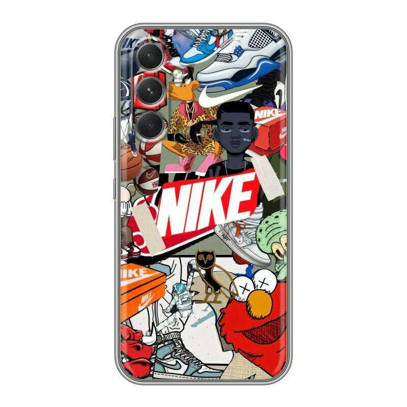 Чехол для Samsung Galaxy A54 5G с принтом Nike Найк на Самсунг Галакси А54 5G