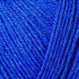 Regia 4-fadig 100g /Регия 4 нитки 100г/ пряжа Regia, 4 нитки, MEZ, 9801268 (06615, electric blue (синий электрик), синий)