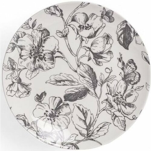 Тарелка Crystar обеденная BOTANICA серый 24см CND011 540₽