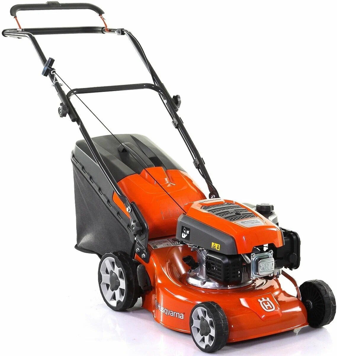 Газонокосилка бензиновая HUSQVARNA LC 140P, 40см, несамоходная [9704881-01] - фото №1