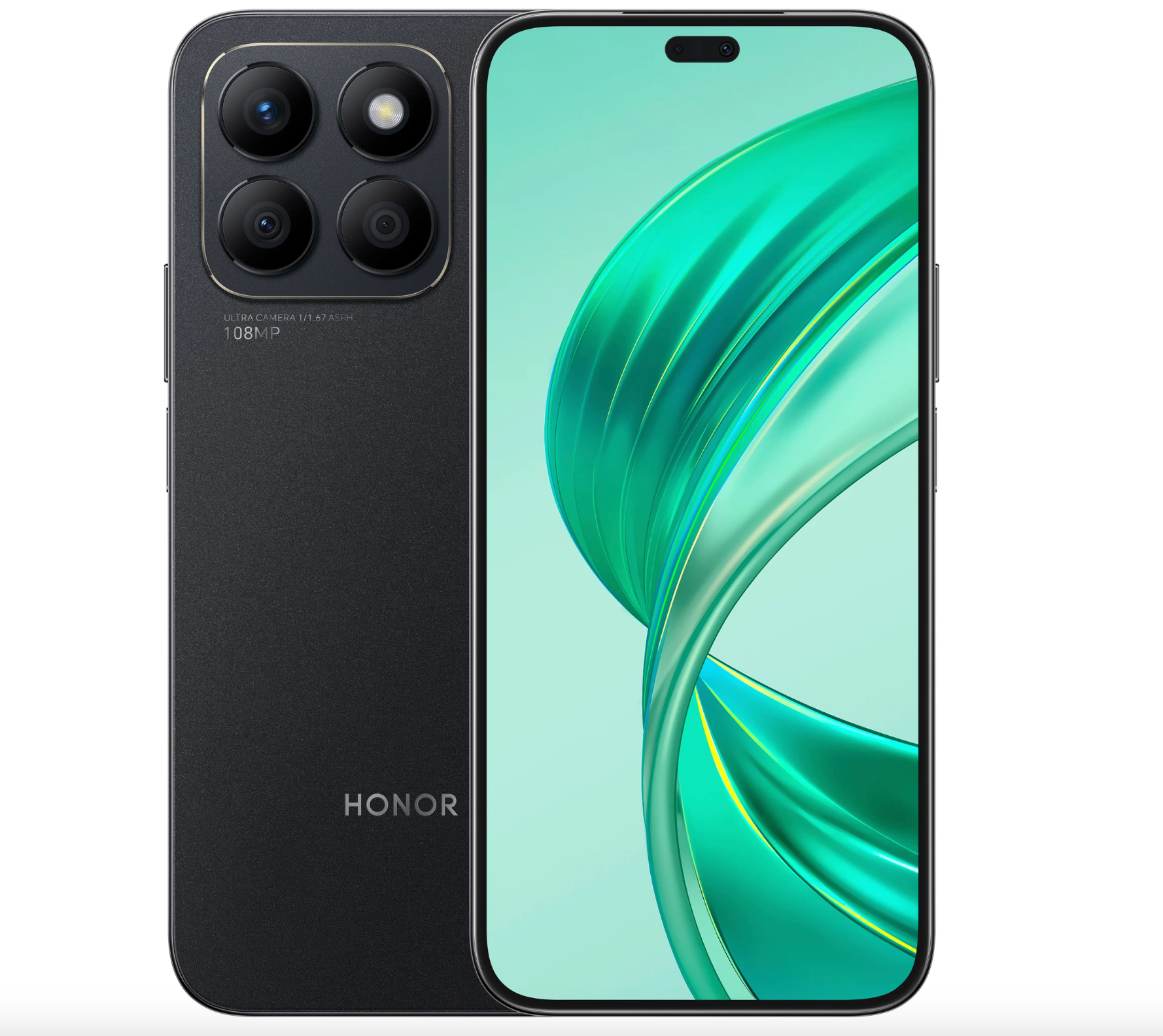 Смартфон HONOR X8b 8/256 ГБ Ростест, 2 nano SIM midnight black