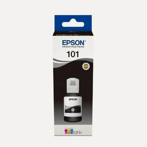 Изображение товара Epson Расходные материалы C13T03V14A Контейнер 101 с черными чернилами для L4150 L4160 L6160 L6170 L6190, L6290127 мл.