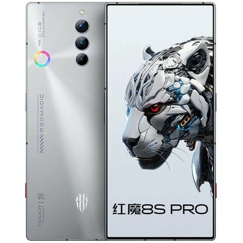 противоударный бампер mypads для nubia redmagic 8s pro 8spro черный Смартфон Nubia RedMagic 8S Pro 16/512 ГБ Global, Dual nano SIM, platinum