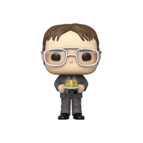 Фигурка Funko POP! The Office S2: Dwight w/Gelatin Stapler 48498, 10 см