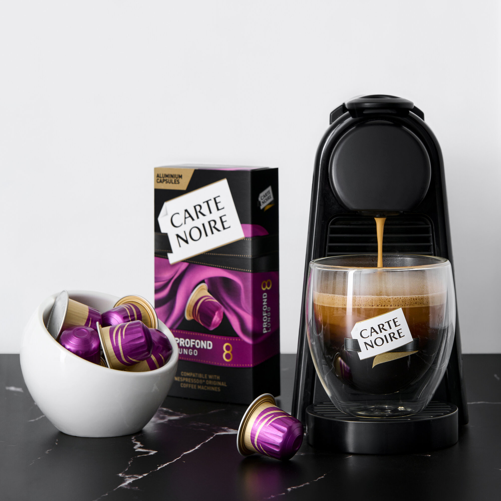 Кофе в капсулах Carte Noire Profond Lungo 8 для системы Nespresso 10 шт, 52 г - фото №4