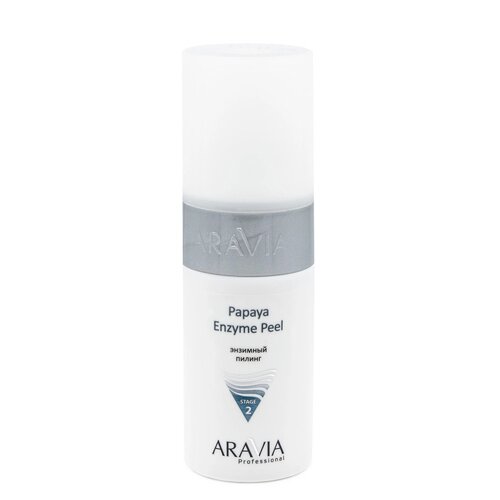 aravia professional энзимный пилинг papaya enzyme peel 150 мл маска восстанавливающая с липоевой кислотой revitalizing lipoic mask 300 мл aravia professional уход за лицом Пилинг энзимный Aravia Professional Papaya Enzyme, 150 мл