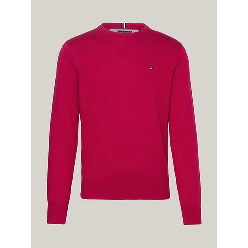 фото Джемпер tommy hilfiger 1985 crew neck sweater, размер xl, красный