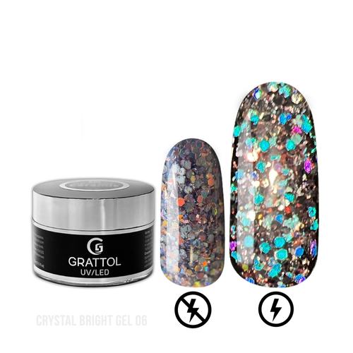 Grattol Gel Crystal Bright 06