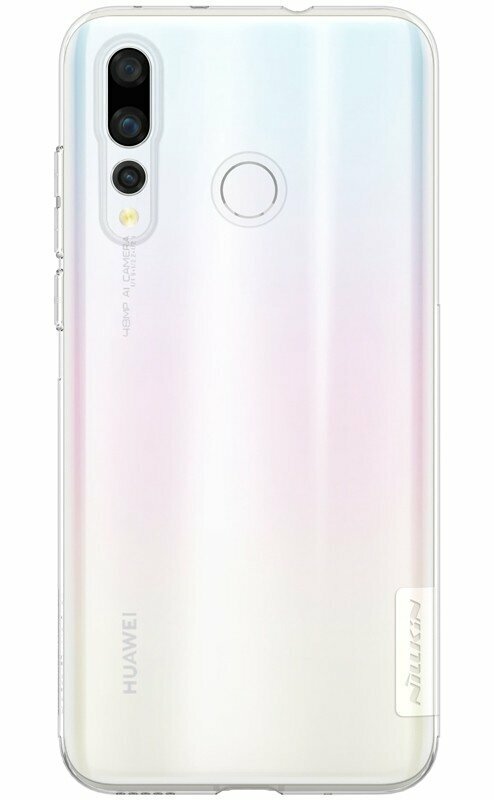 Накладка Nillkin Nature TPU Case силиконовая для Huawei Nova 4 прозрачная