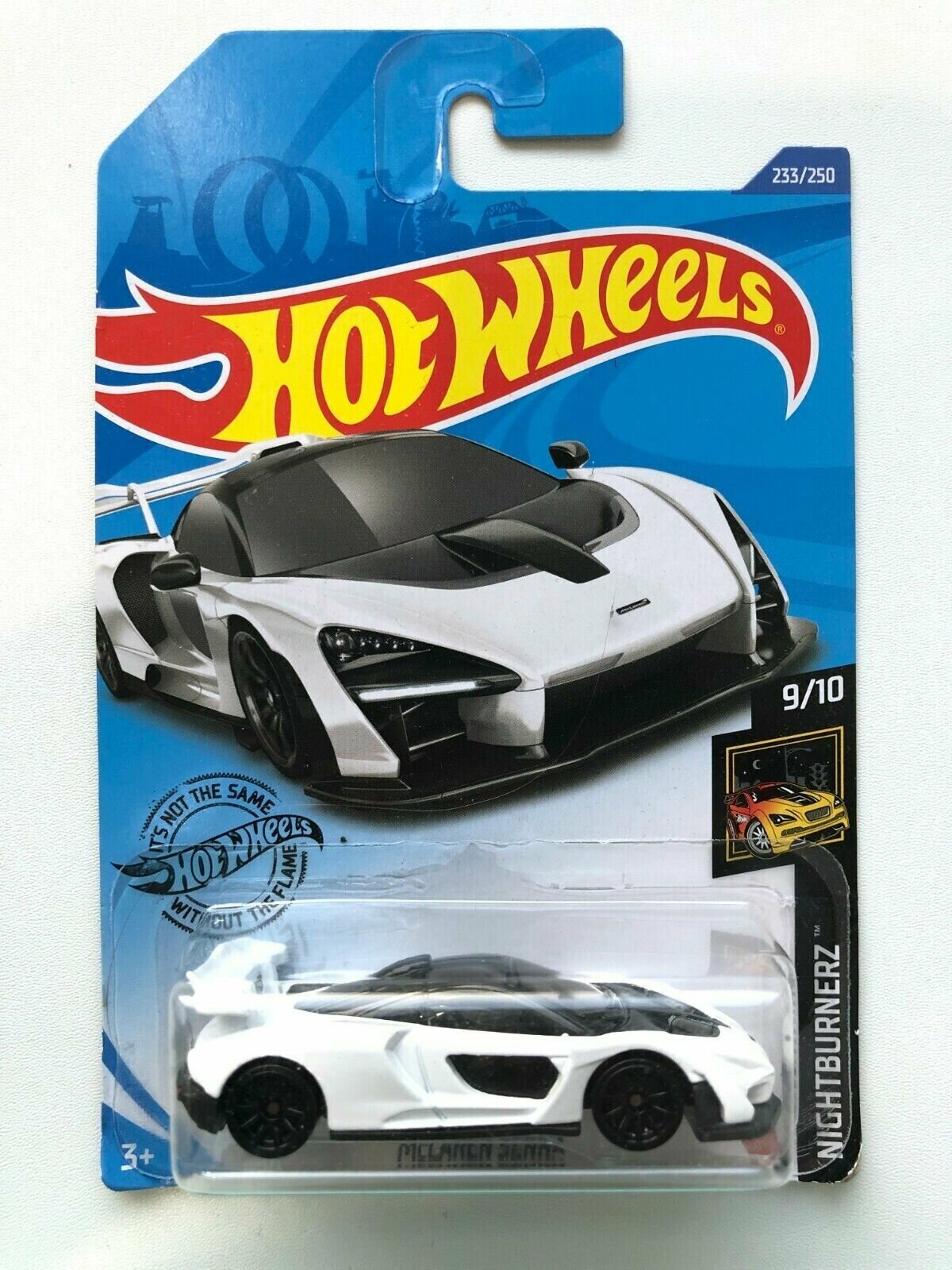 Hot Wheels McLAREN SENNA Макларен 233/250 NIGHTBURNERZ 9/10 Mattel GHD18 2020