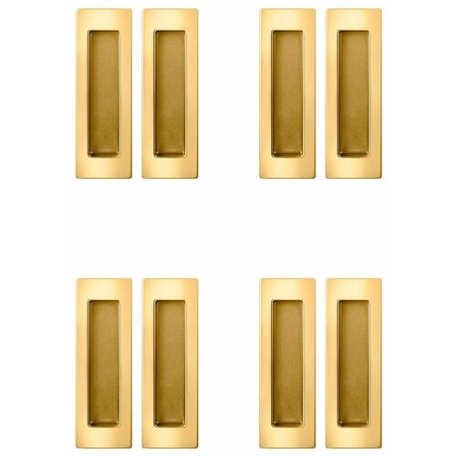 Ручки для раздвижных дверей Armadillo SH010 URB GOLD-24 Золото 24К (комплект 4 штуки) накладка cylinder et urb gold 24 золото 24 2 шт