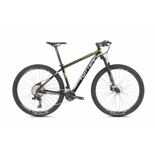 фото Велосипед twitter mantis 2.0 27.5" m6100-12s (2023) 17" чёрно-жёлтый