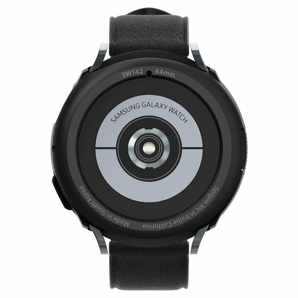 Чехол SPIGEN для Galaxy Watch 5/4 (44 mm) - Liquid Air - Черный - ACS05391 — фото 7