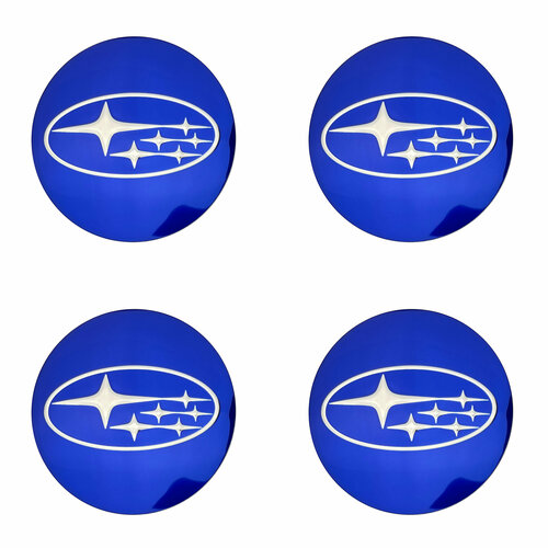 Наклейки на диски и колпаки Subaru, d65