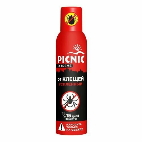 Picnic Аэрозоль от клещей Extreme, 150 мл