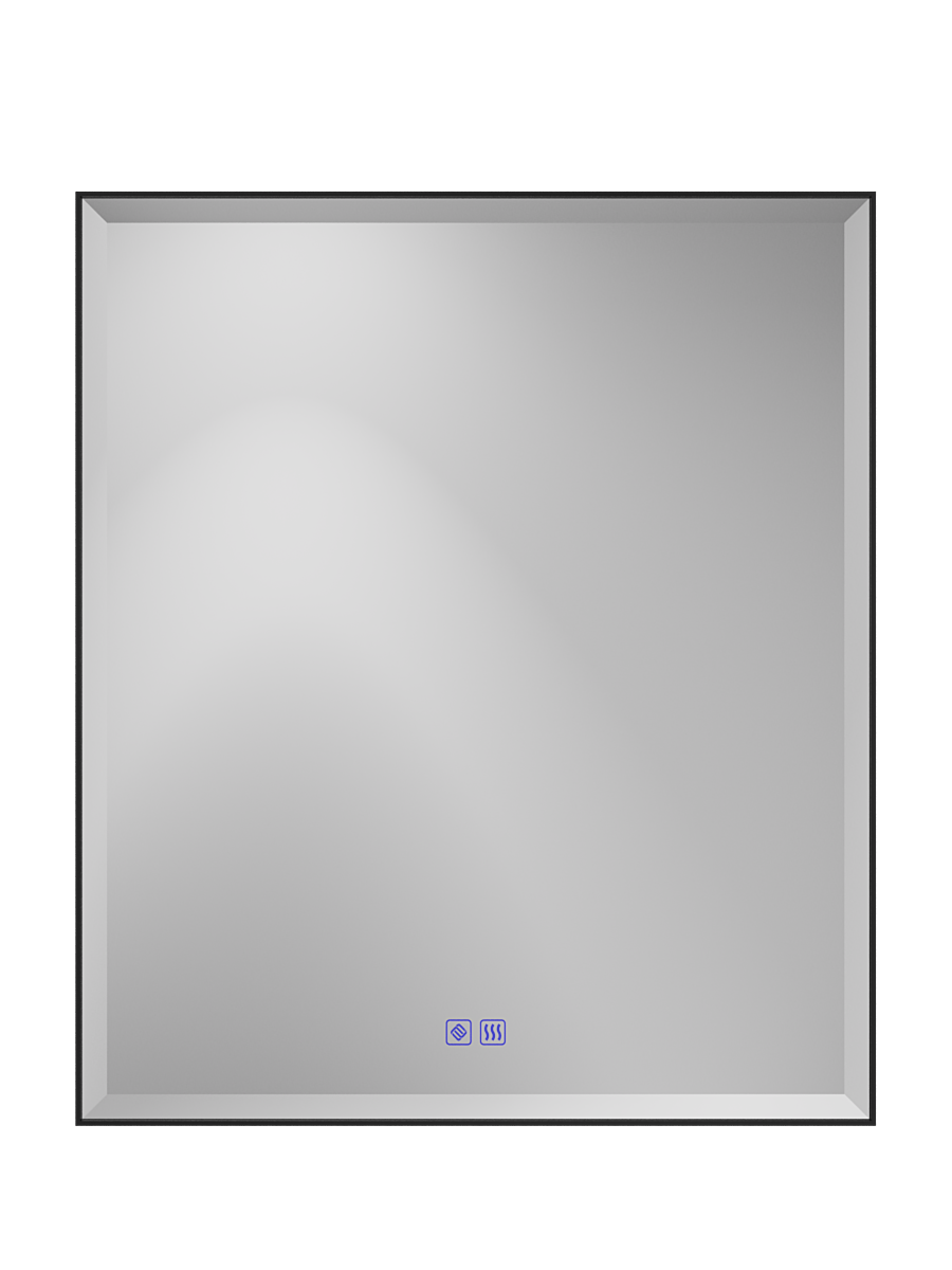 Зеркало настенное с LED подсветкой TERMINUS (Терминус) Соренто 70*60 см / Зеркало для ванны с антизапотеванием - фотография № 6