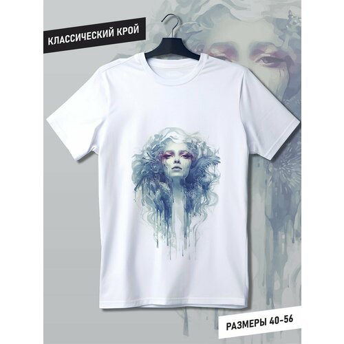 фото Футболка, размер xs, белый будь на стиле