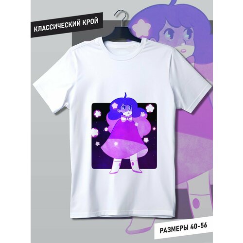 фото Футболка, размер l, белый будь на стиле