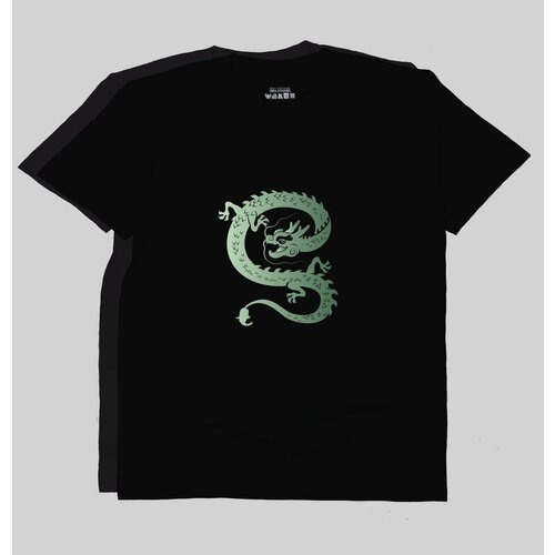 фото Футболка, размер xxl, черный yoha print