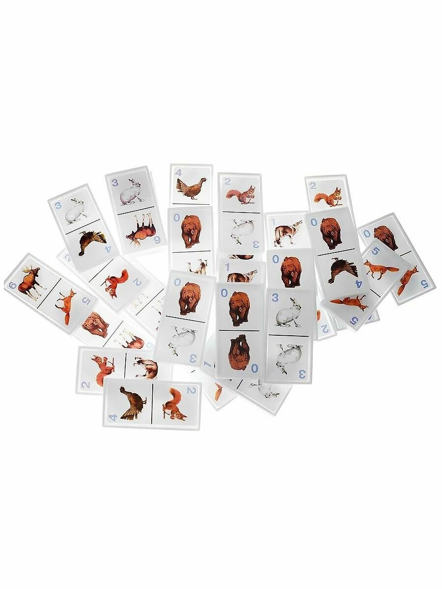 Домино №18 Обитатели леса Stellar 00018 — фото 1