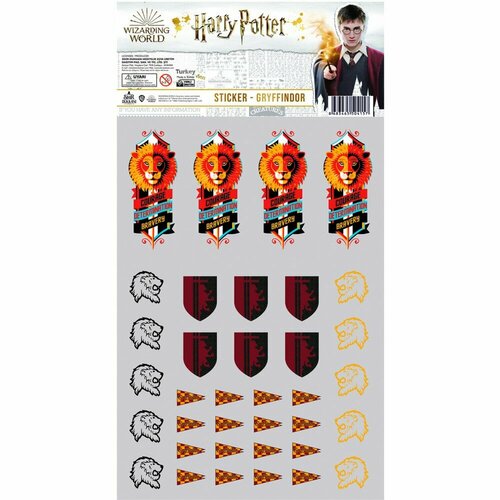 Набор наклеек Sihir Dukkani Harry Potter - Gryffindor Icons ST016