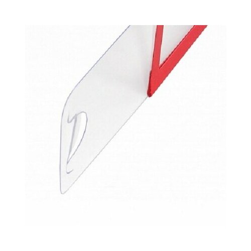 Фиксированный курсор 2х3х34 см красный 100 шт 1012₽