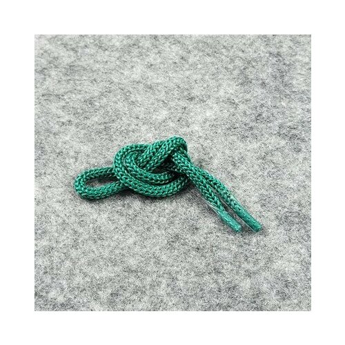 Ручка-шнур 4 мм №31 (изумруд) 35 см с пластиковыми наконечниками (100 шт)