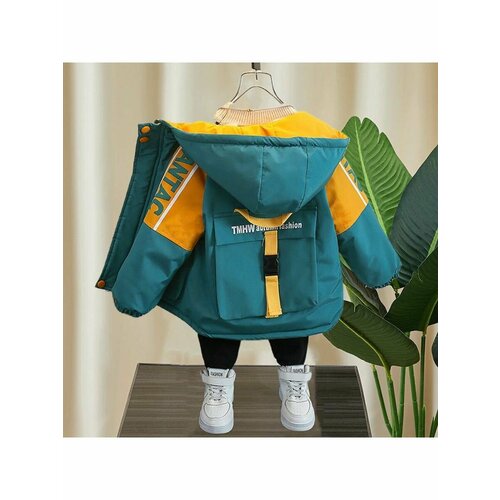 фото Парка maksiki, размер 120, желтый, зеленый