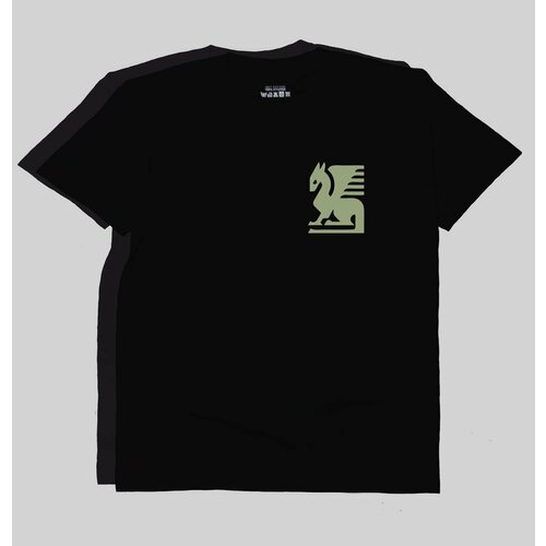 фото Футболка, размер xxl, черный yoha print