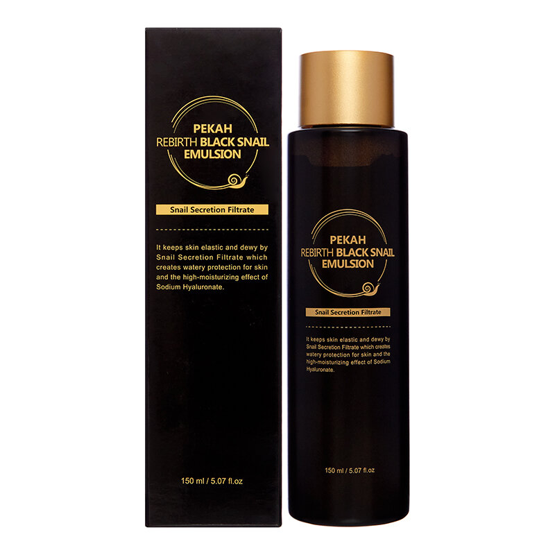 PEKAH Rebirth Black Snail Emulsion Эмульсия с муцином черной улитки 150мл