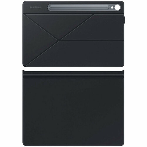 Чехол для Samsung Galaxy Tab S9 Smart Book Cover Black EF-BX710PBEGRU чехол samsung для galaxy tab s9 smart book cover полиуретан черный ef bx710pbegru