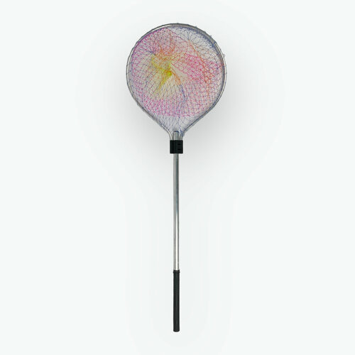 фото Подсачек с короткой ручкой стерх 0.45х1,4 м - малый овал - металл