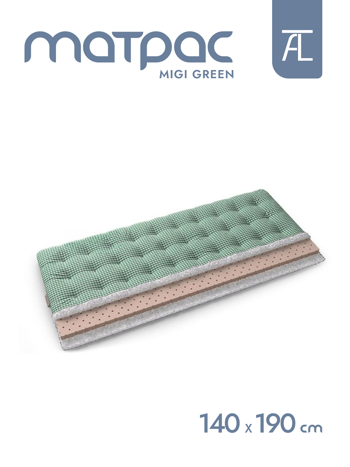 Матрасы Mr.Mattress Migi reen, 140х190 см